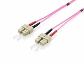 Equip ÷ fibra optica om4 multimodo libre halogenos sc/sc 50/125u 1m