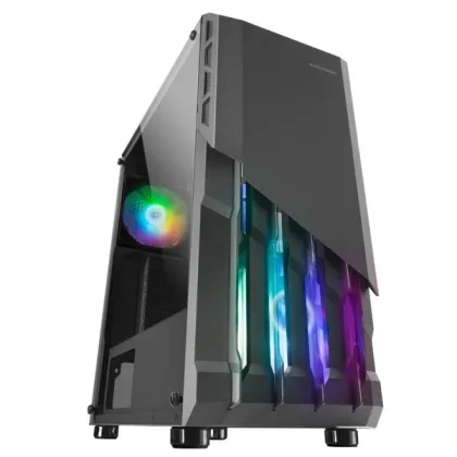 Mars Gamin ÷ Caja atx mars gaming mc-x2 black