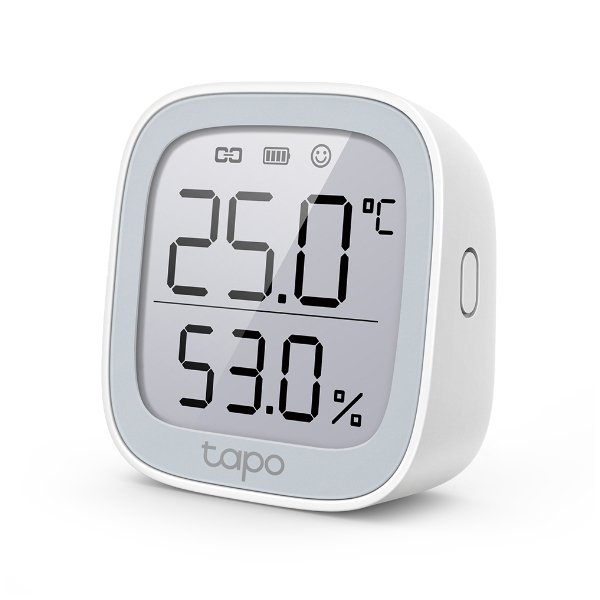 ÷ Sensor inalambrico de temperatura y humedad inteligente tp-link tapo t315 pantalla 2.7\"