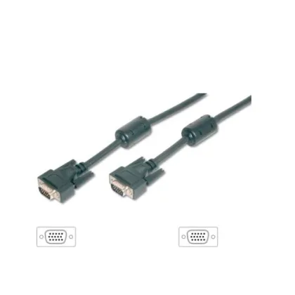 Equip ÷ svga 3coax macho - macho 10m con ferritas 118814