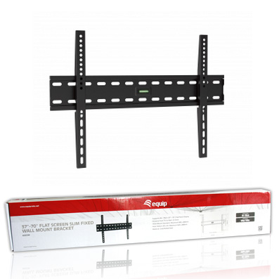 ÷ Soporte de pared fijo equip 650330 para pantalla 37\"- 70\" slim max. 50kgs vesa max 600x400