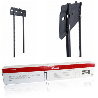 ÷ Soporte de pared fijo equip 650320 para pantalla 32\"- 55\" fijo slim distancia a pared fijo 9mm vesa