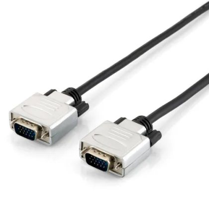Equip ÷ svga 3coax macho - macho 3m hq carcasas metalicas 118861