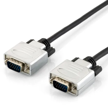 Equip ÷ svga 3coax macho - macho 5m hq carcasas metalicas 118862