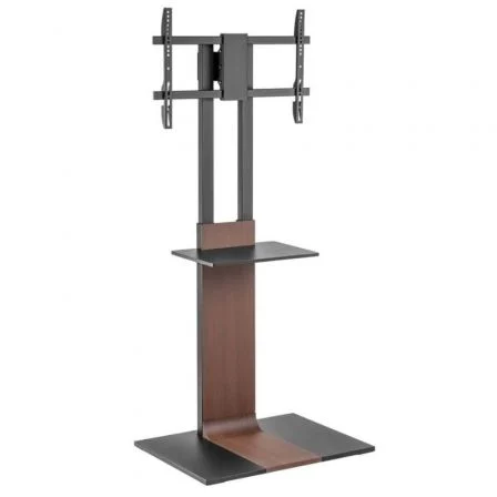 Aisens Soporte de Suelo Inclinable/ Giratorio con Bandeja Dvd FT86TSE-401 para Tv de…