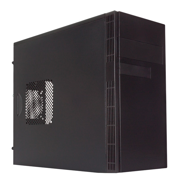 ÷ Caja microatx unykach grey rain evo color negro frontal cepillado con regillas laterales usb 2.0 y