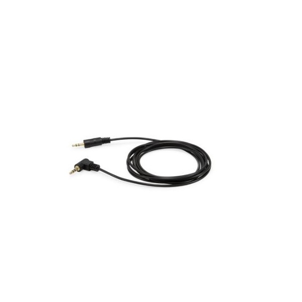 ÷ Cable audio mini jack 3.5mm macho a mini jack 3.5mm macho acodado 2.5m