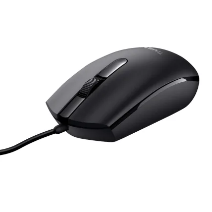 Trust ÷ Mouse basi USB 3 botones y rueda de desplazamiento 1200dpi 24271