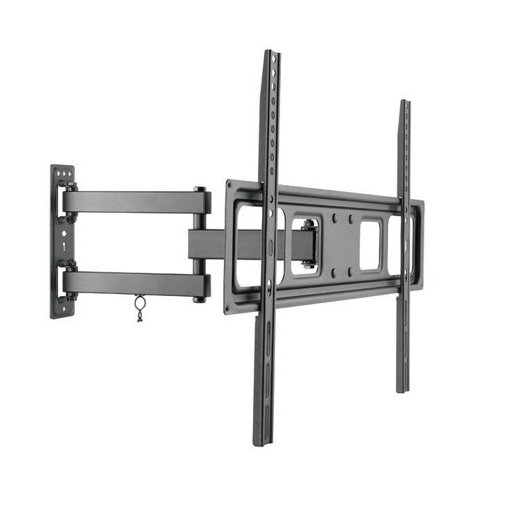 ÷ Soporte de pared orientable equip para pantalla de 37\" - 70\" doble brazo inclinable y giratorio max.