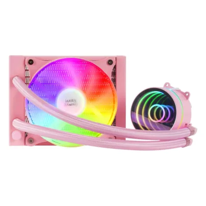 Mars Gamin ÷ Sistema de refrigerancion liquida mars gaming ml-one120 pink