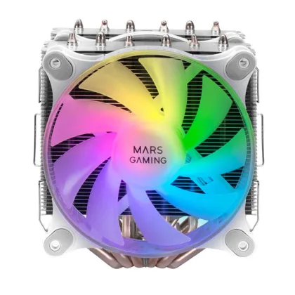 Mars Gamin ÷ Ventilador con disipador para CPU mars gaming mcpu-xt white