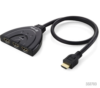 Equip ÷ 3 entradas 1 salida – HDMI