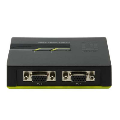 ÷ Conmutador automatico level one v/t/m 1a2 cups usb cables incluidos