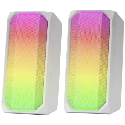 Mars Gamin ÷ Altavoces 2.0 white – Bluetooth