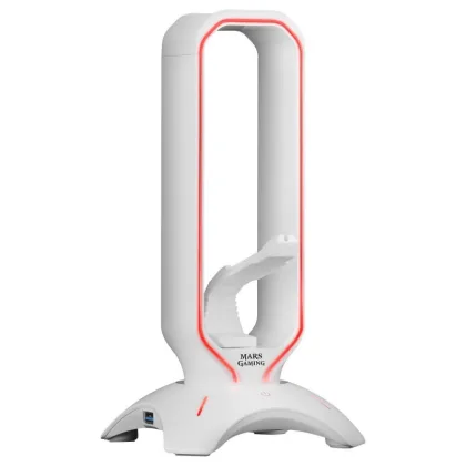 Mars Gamin ÷ Soporte mars gaming mhhpro white