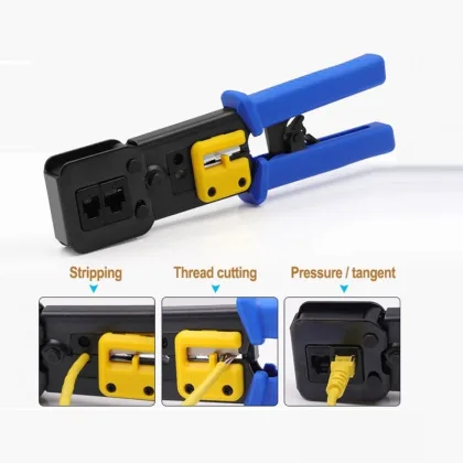 Equip ÷ Crimpadora multi modular – RJ45