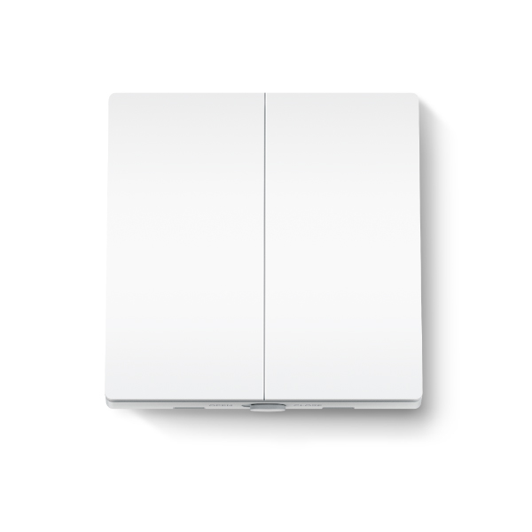 ÷ Interruptor de luz wifi inteligente tp-link tapo s220 2 pulsadores 1 via