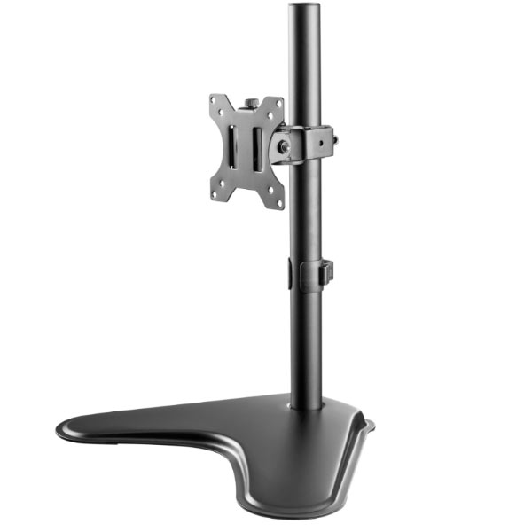÷ Soporte de mesa con base equip 650122 para 1 pantalla 13\"-32\" inclinable +45? -45? y giratorio 180?