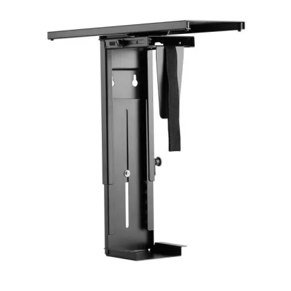 Equip ÷ Soporte CPU 650892 para instalacion bajo mesa giratorio 360? acero color negro