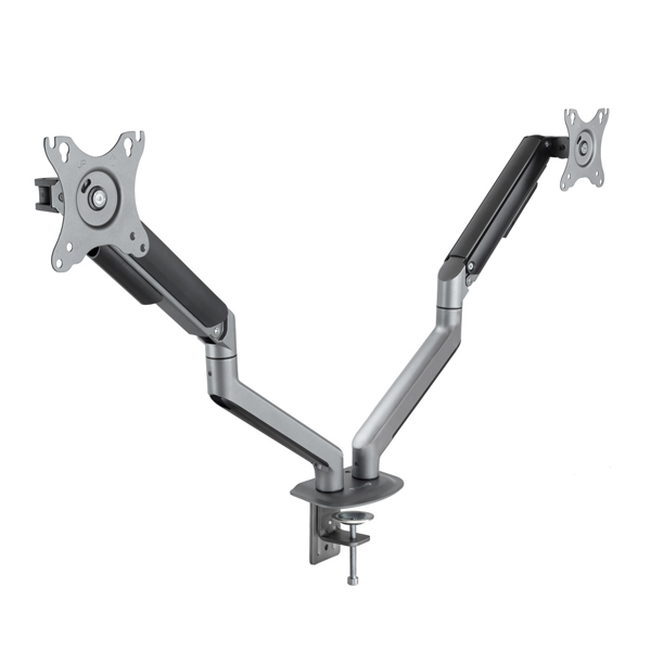 ÷ Soporte de mesa tooq db4132tnr-g para 2 pantallas 17-32\" max 9kg/brazo vesa max. 100x100 gris/negro
