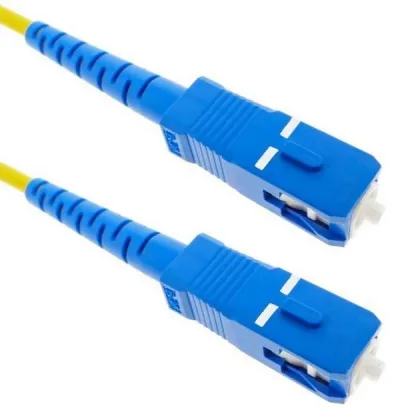 Equip ÷ Cable fibra optica monomodo libre de halogeno sc/upc a sc/upc 2m