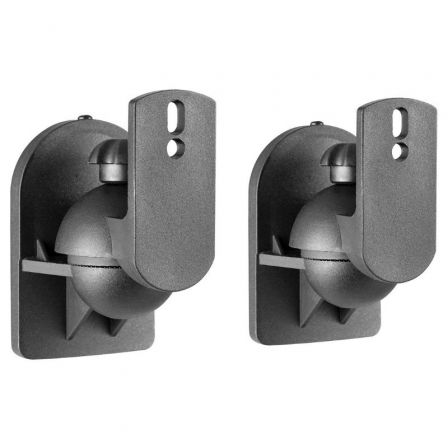 Aisens Soporte de Pared Giratorio/ Inclinable SPK06U-423 para Altavoces/ hasta 3.5kg