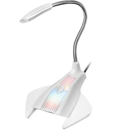 Mars Gamin ÷ Microfono sobremesa adaptable mars gaming mmic omnidereccional USB brazo flexible…
