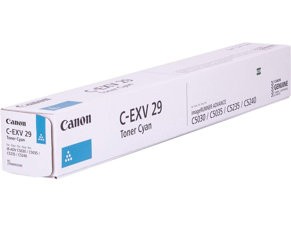 ÷ Tóner original canon c-exv29 cian 27.000 páginas