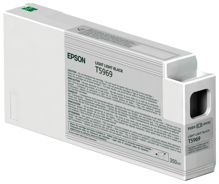 ÷ Tinta original epson t5969 gris claro c13t596900 350ml