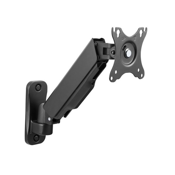 ÷ Soporte de pared orientable equip para pantalla de 17\"-32\" brazo 564mm muelle de gas hasta 9kg