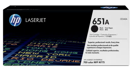 HP ÷ Tóner original ce340ah negro