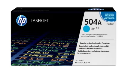 HP ÷ Tóner original ce251a cian