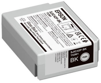 ÷ Tinta original epson sjic42p-bk negro c13t52m140 50ml