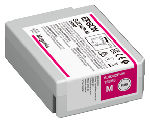 ÷ Tinta original epson sjic42p-m magenta c13t52m340 50ml