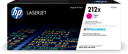 HP ÷ Tóner original w2123x 212x magenta 10.000 páginas