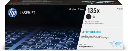 HP ÷ Tóner original w1350x 135x negro