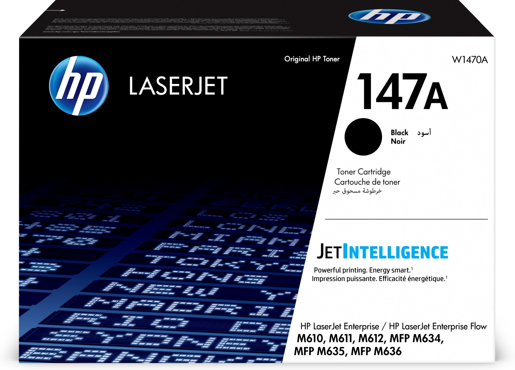 ÷ Tóner original hp w1470a 147a negro 10.500 páginas