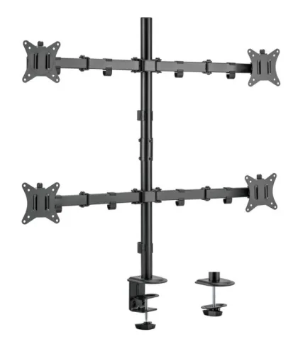 Equip ÷ Soporte de mesa 650159 para 4 pantallas 17\"-32\" doble brazo articulado vesa…