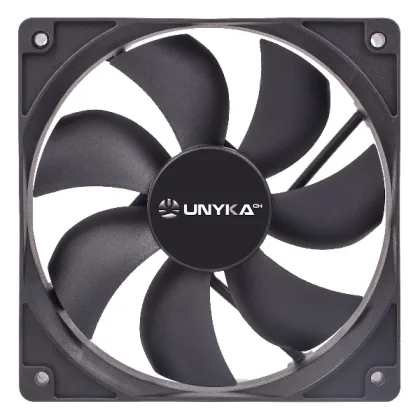 Unyka ÷ Ventilador interno 120mm color negro