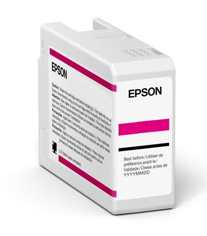 ÷ Tinta original epson t47a6 magenta claro vivo c13t47a600 50ml