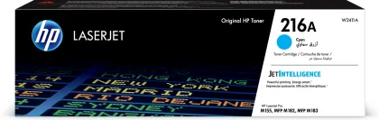 HP ÷ Tóner original w2411a 216a cian