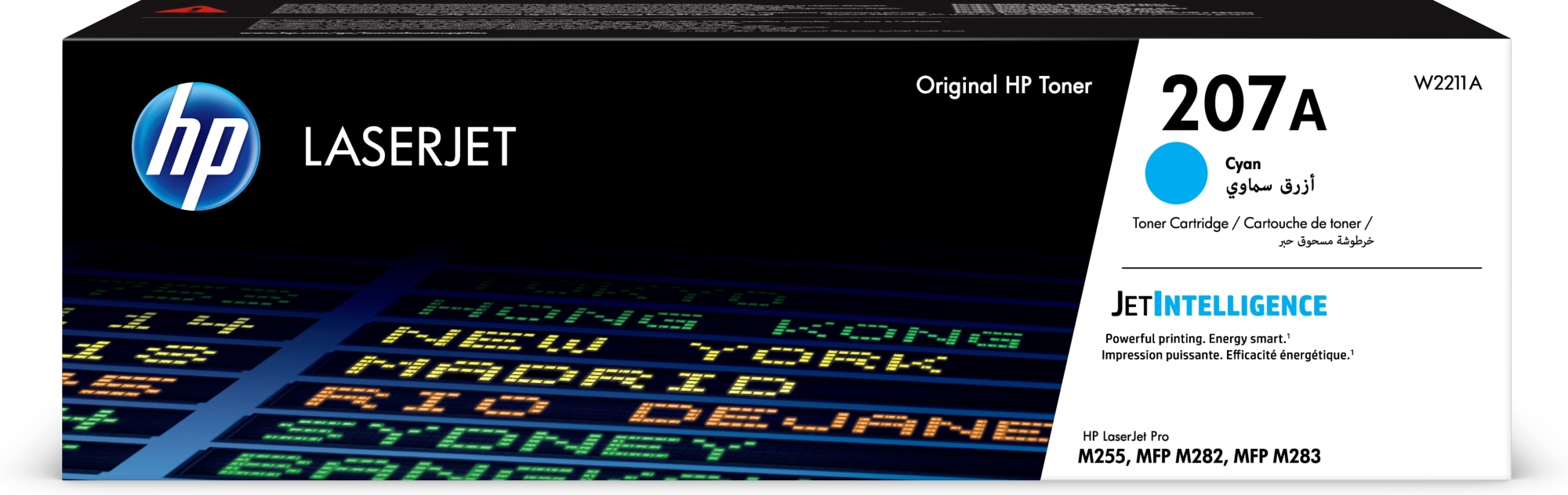 ÷ Tóner original hp w2211a 207a cian 1.250 páginas