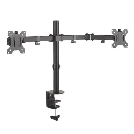 Aisens Soporte de Mesa para 2 Monitores DT32TSR-041/ Giratorio/ Inclinable/ hasta 8kg