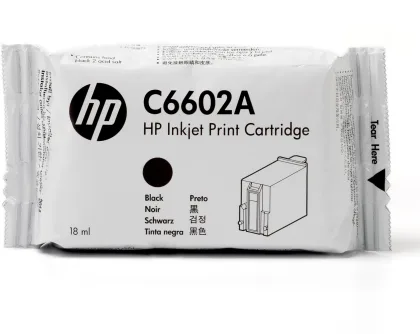 HP ÷ Tinta original c6602a negro