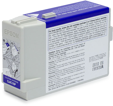 ÷ Tinta original epson sjic15p tricolor 78.9ml