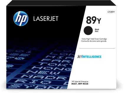 HP ÷ Tóner original cf289y negro